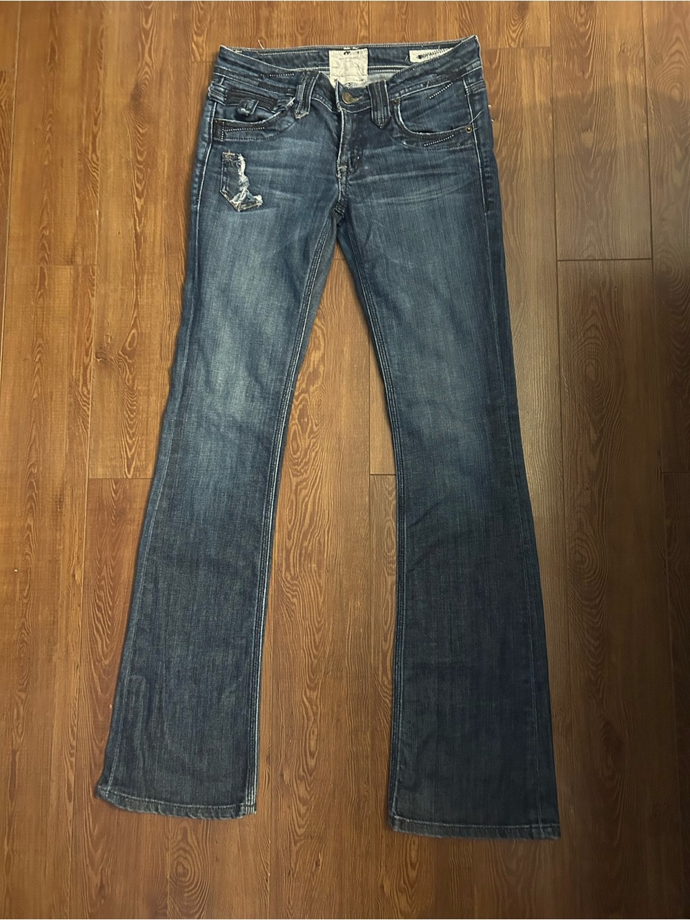 Taverniti So Jeans Women’s Dark Blue Wide Leg Jeans